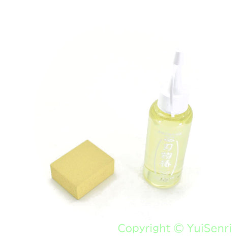 Knife Maintenance Kit Set /Tsubaki Camellia Oil 100ml & Rust Eraser (Coarse)