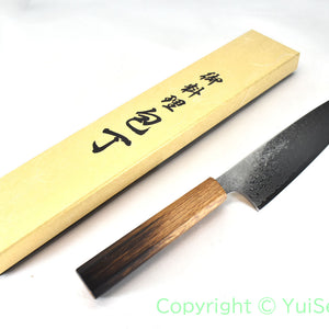 Yoshihiro 69 Layers  ZA18 Cobalt Stainless Damascus Chef's Gyuto 210 mm Oak Handle