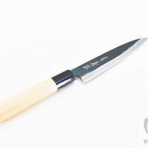 Yoshihiro Blue Steel #2 KUSP Paring 150 mm Black Forging Finish