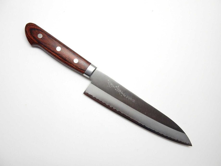 Yoshihiro VG-10 Gold Stainless Steel Gyuto Japanese Chefs Knife 8.25 –  Yoshihiro Cutlery