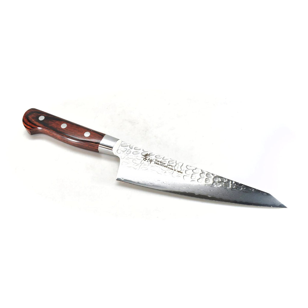 Sakai Takayuki VG-10 33 Layers Hammered Damascus Steak Knife 120 mm –  YuiSenri